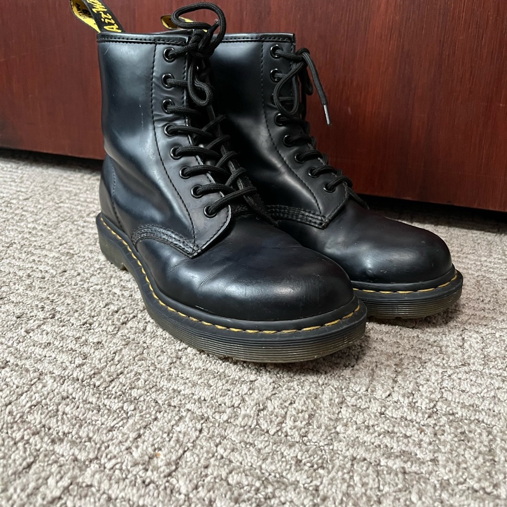 Dr. Martens Black Lace Up Boots
